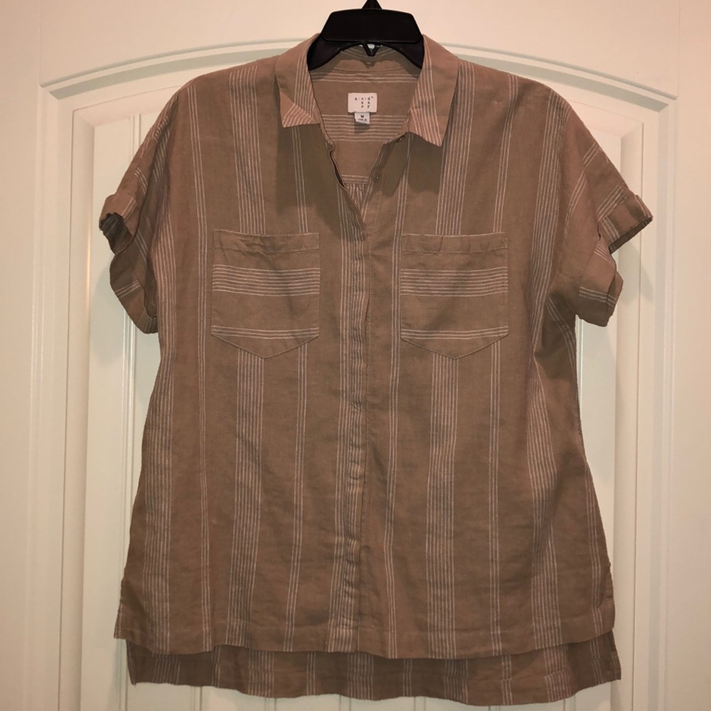 Short Sleeve Square Shirt